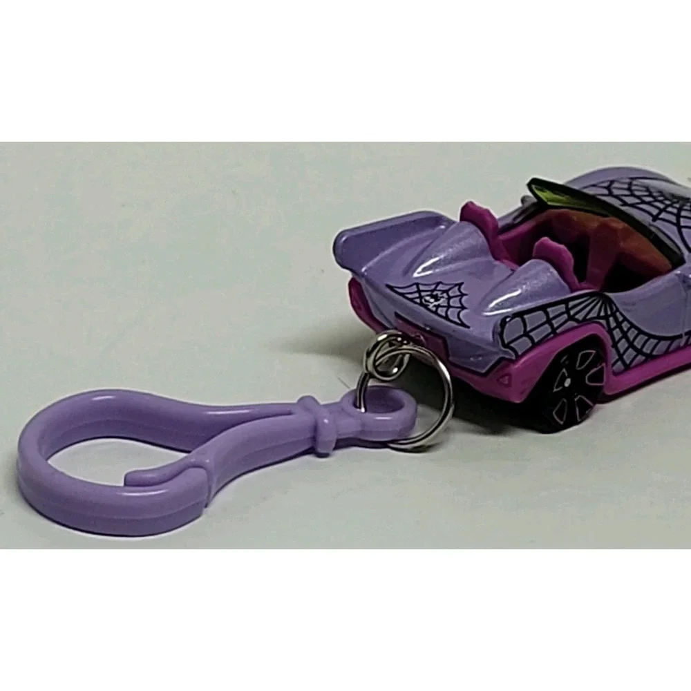 Hot Wheels Monster High Ghoul Mobile Diecast 1:64 Custom Keychain